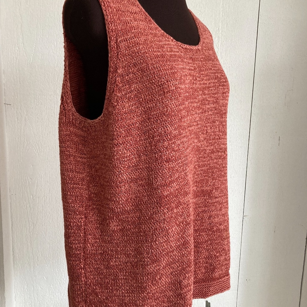 Sigrid Olsen Sport Sleeveless Sweater Shell Size 1X